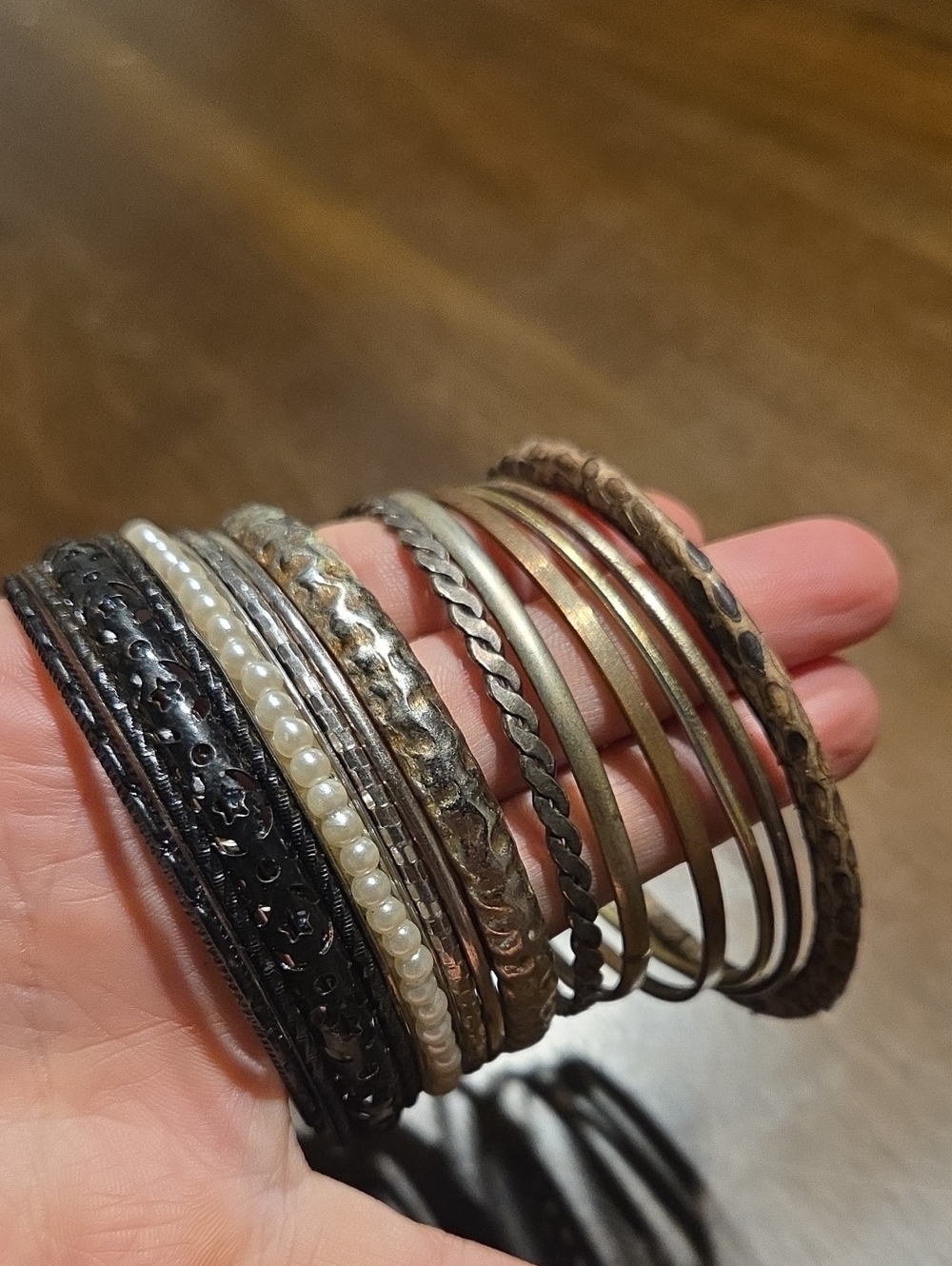14 BANGLE BRACELETS